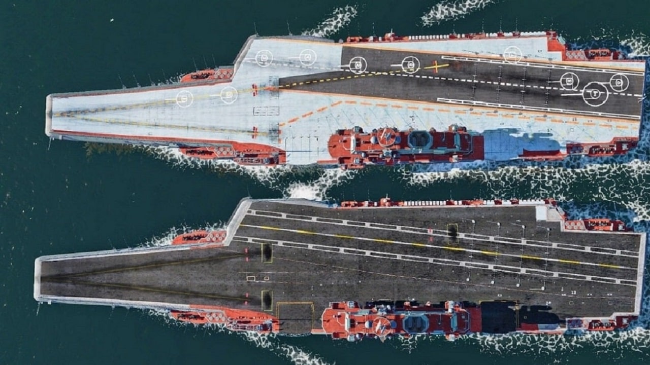 Admiral Kuznetsov Aircraft Carrier.