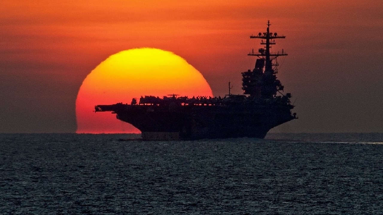US Navy Nimitz-class Aircraft Carrier. Image Credit: Creative Commons.