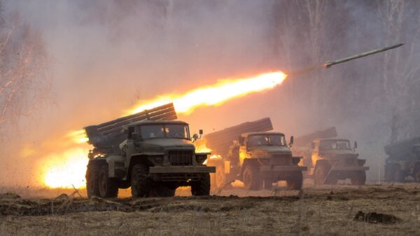 BM-21 Grad Rockets in Ukraine. Image Credit: Creative Commons.