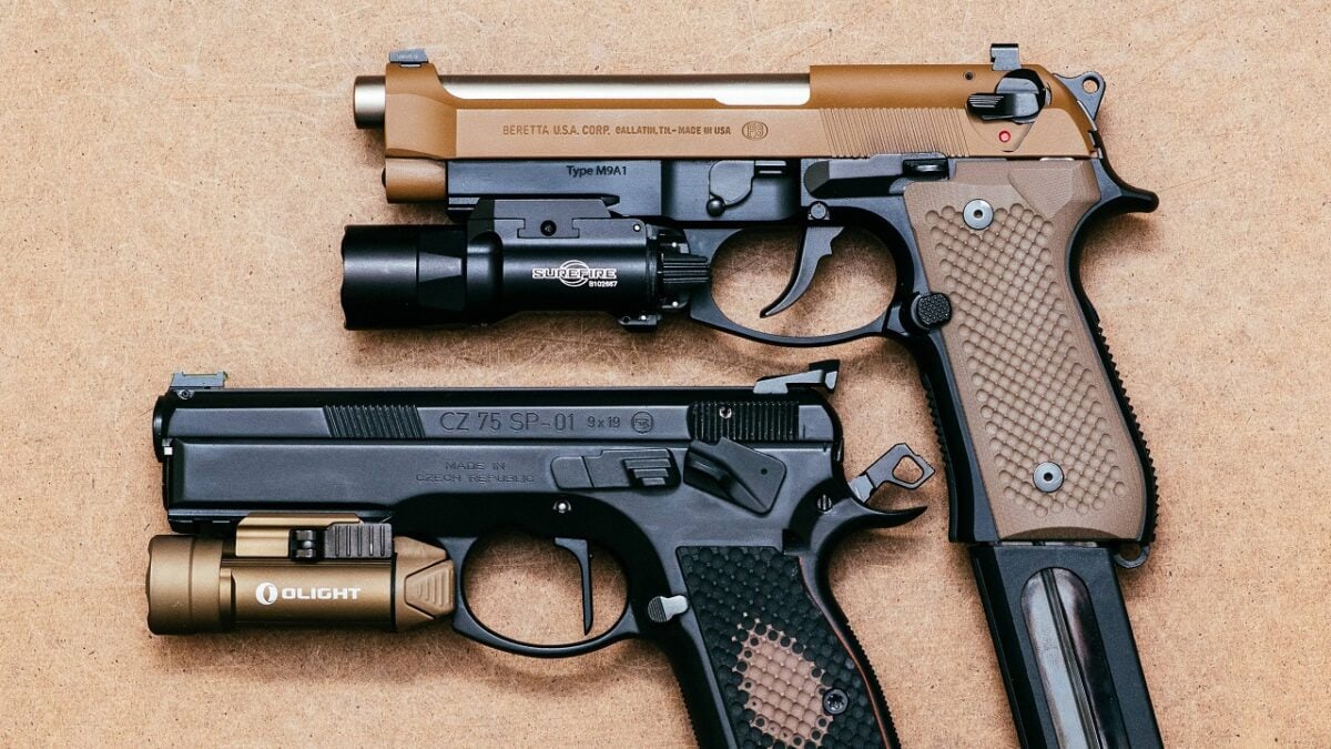 Beretta M9A1. Image Credit: Creative Commons. 