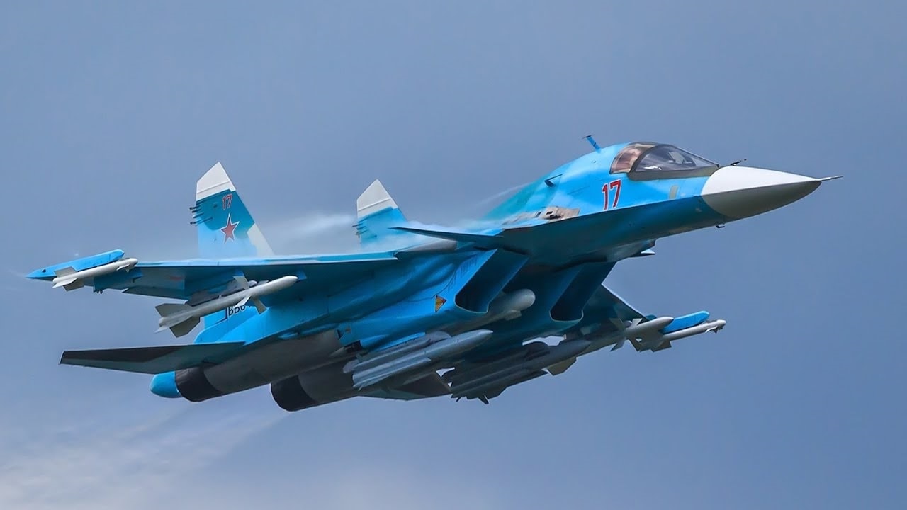 Su-34 fighter from Russian Air Force. Image Credit: Creative Commons.