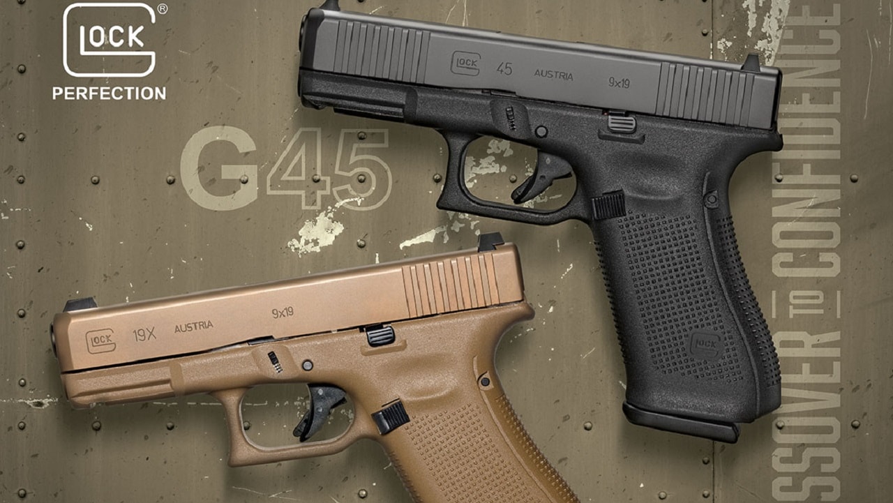 Glock 45. Image Credit: Creative Commons/Glock Handout.