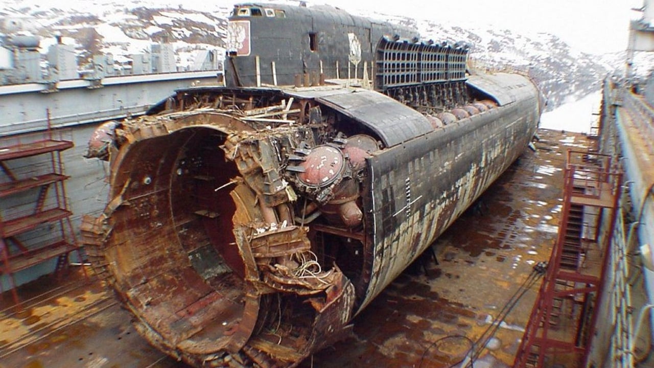 Image of Kursk submarine after accident. Image Credit: Russian Government.