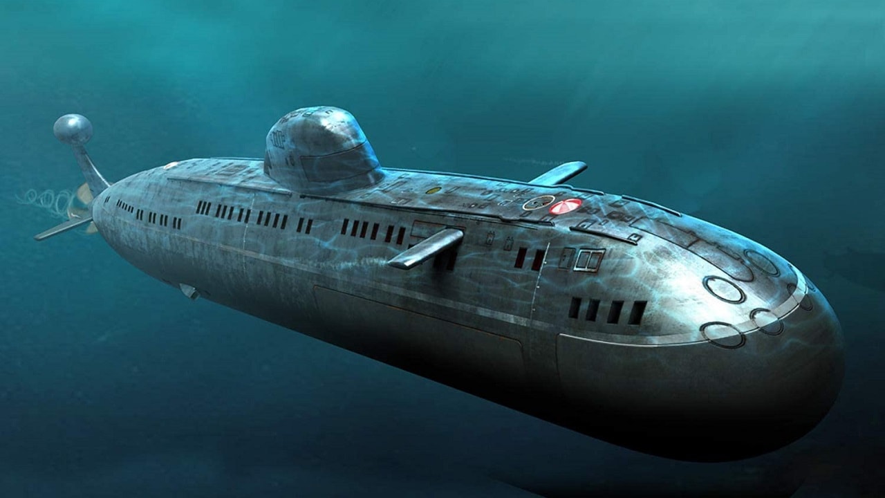 Russia Victor-Class Submarine.