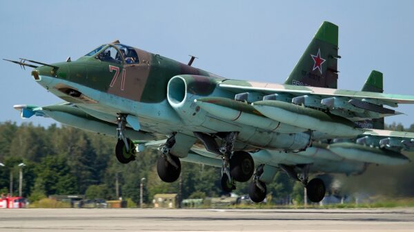 Su-25 like flown in Syria by Russian forces.