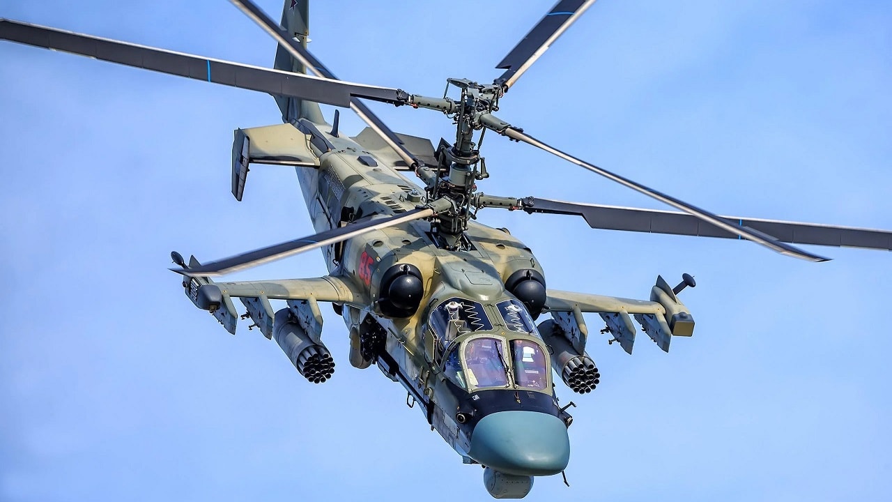 Ka-52 Alligator helicopter. Image Credit: Creative Commons.