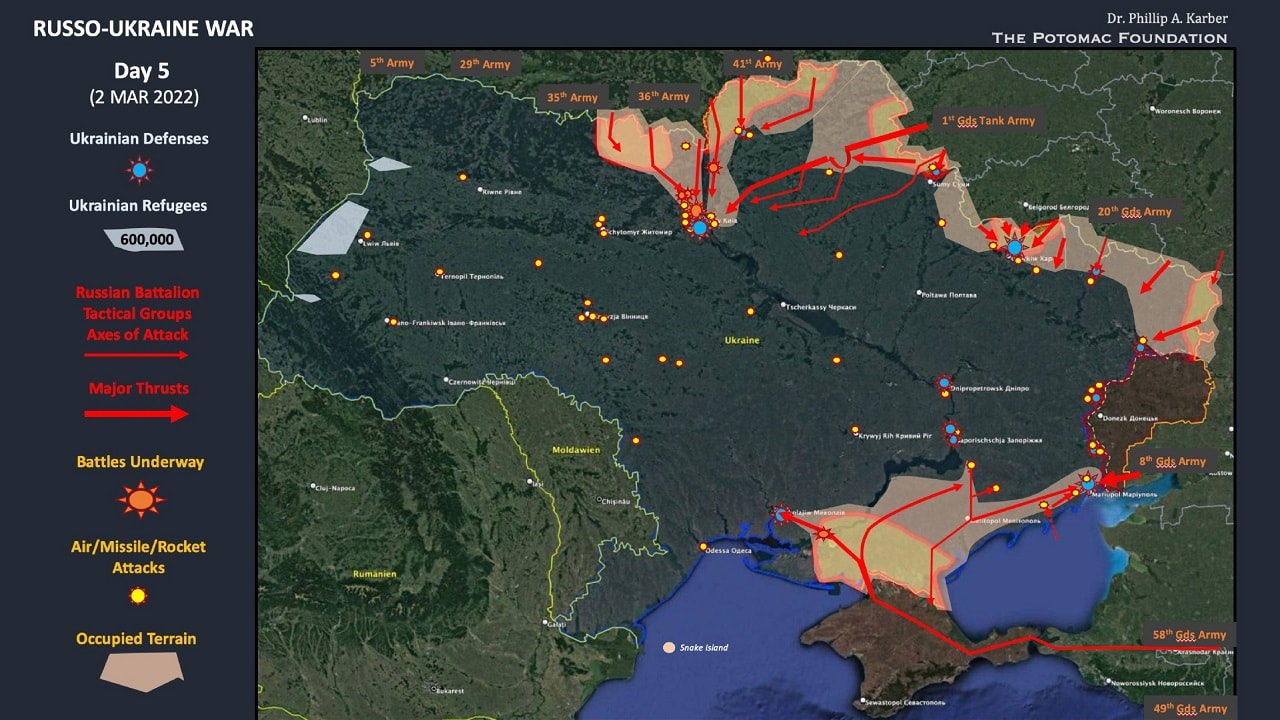 Map of War in Ukraine