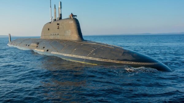 Russian Yasen-class Submarine.