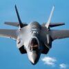 An F-35A Lightning II from the 354th Fighter Wing, Eielson Air Force Base, Alaska, flies behind a KC-135 Stratotanker assigned to the 117th Air Refueling Squadron, Forbes Field Air National Guard Base, Kansas, over the Indo-Pacific, March 10, 2022. Aircrews routinely fly missions aimed at sharpening the necessary skills needed to respond to emerging situations at a moment’s notice. (U.S. Air Force photo by Airman 1st Class Yosselin Perla)