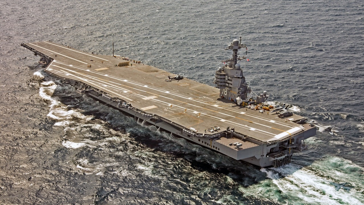 Ford-Class Aircraft Carrier Artist Rendering. Image Credit: Creative Commons.