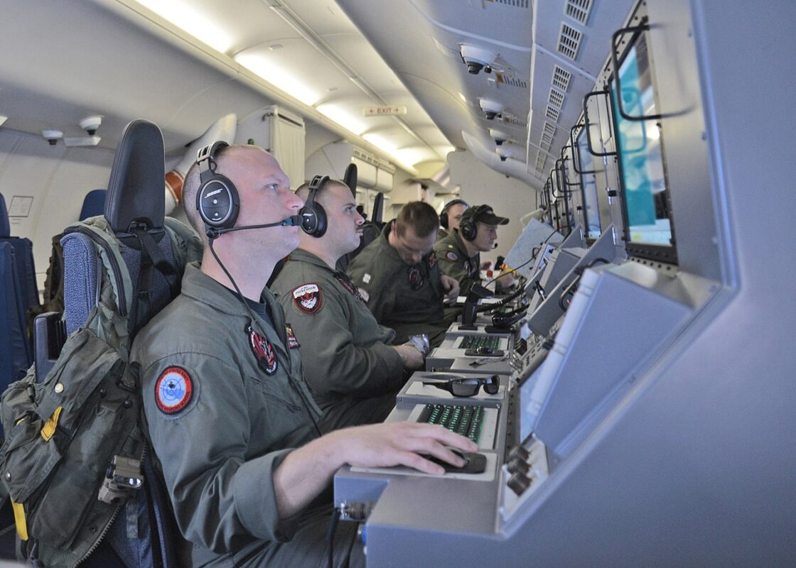 Inside a P-8