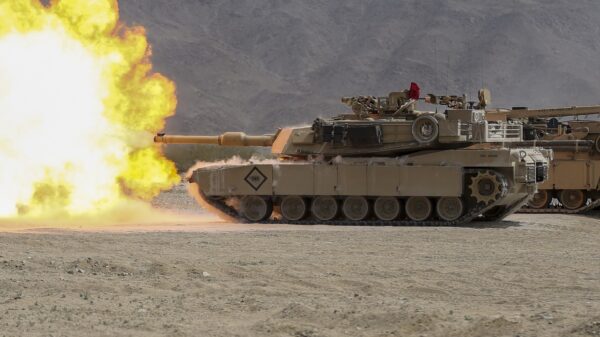 M1 Abrams Tank U.S. Marines.