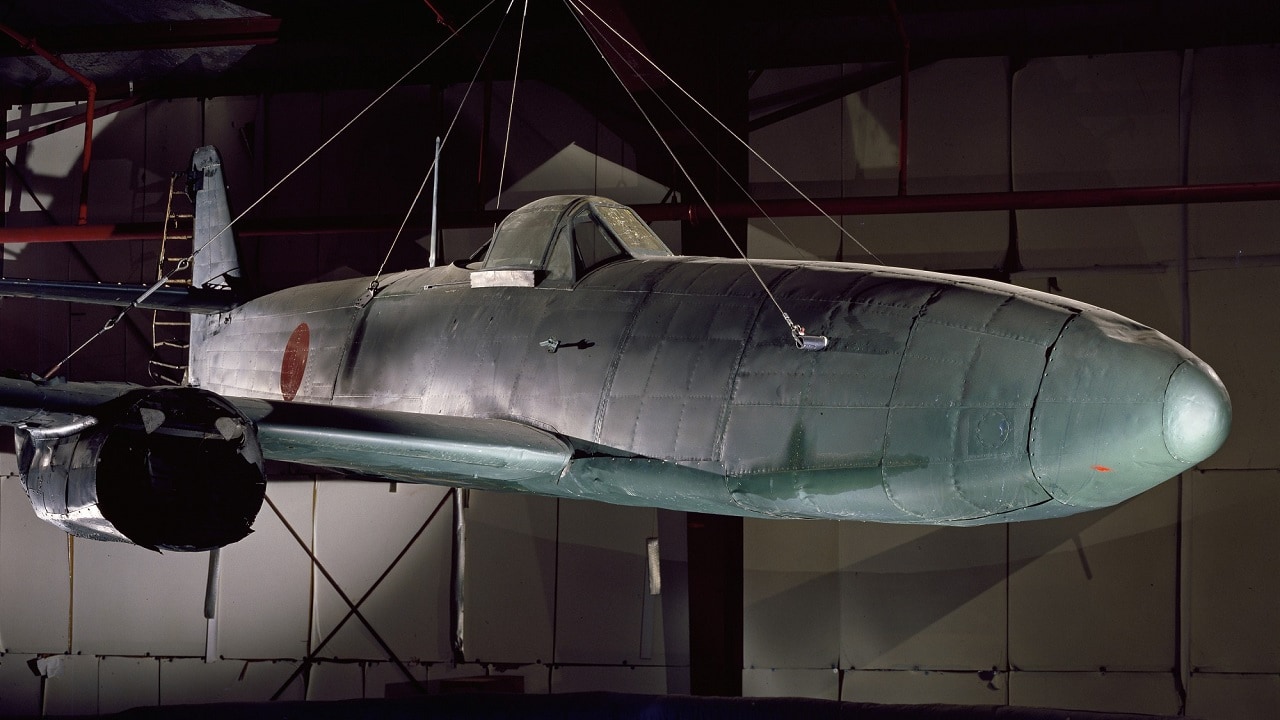 The Nakajima Kikka was the only World War II Japanese jet aircraft capable of taking off under its own power. Image Credit: Public Domain.