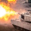 M1 Abrams Tank firing. Image Credit: Creative Commons.