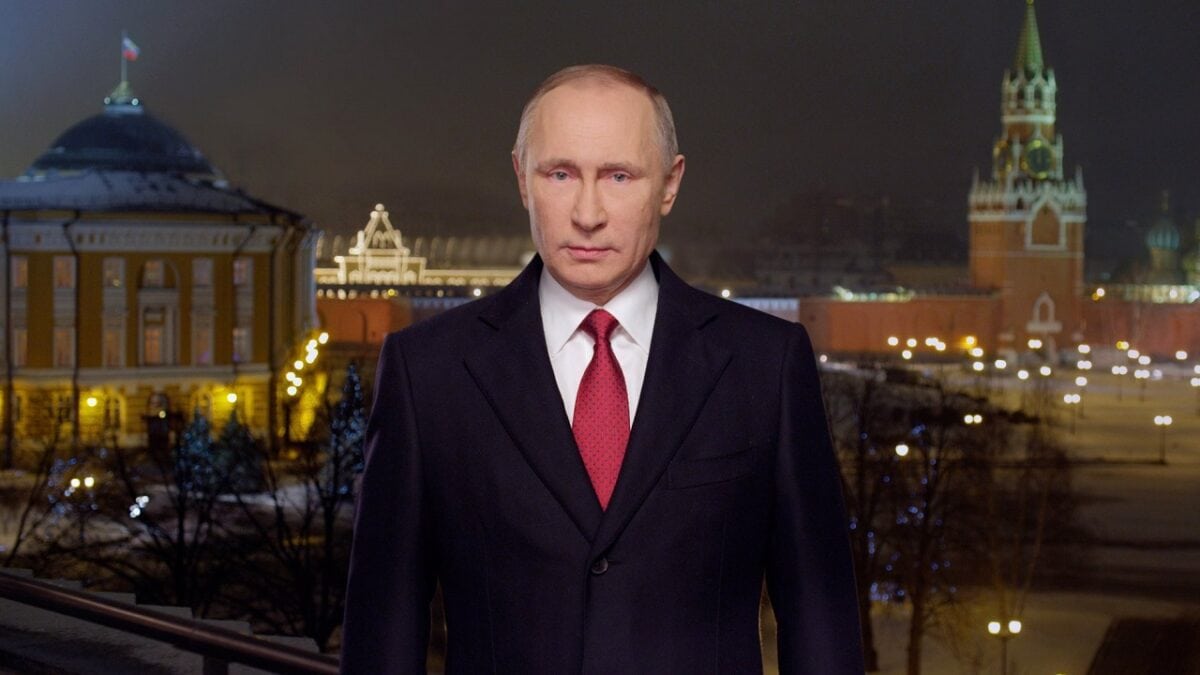 Vladimir Putin 2017 New Year Address to the Nation. Image Credit: Creative Commons. 