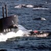 Sturgeon-class U.S. Navy Nuclear Attack Submarine.
