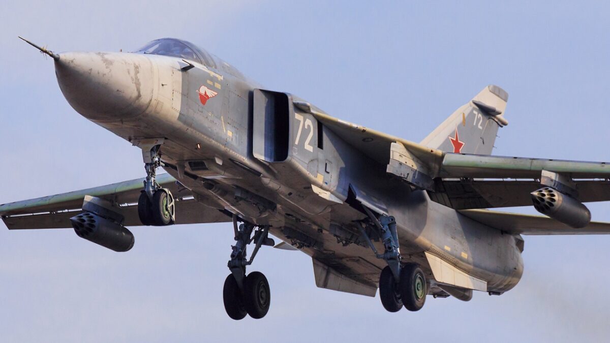 Russia's Su-24 bomber. Image Credit: Creative Commons. 