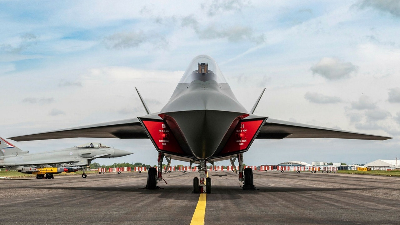 Tempest 6th Generation Stealth Fighter. Image Credit/Artist Rendering from BAE Systems.