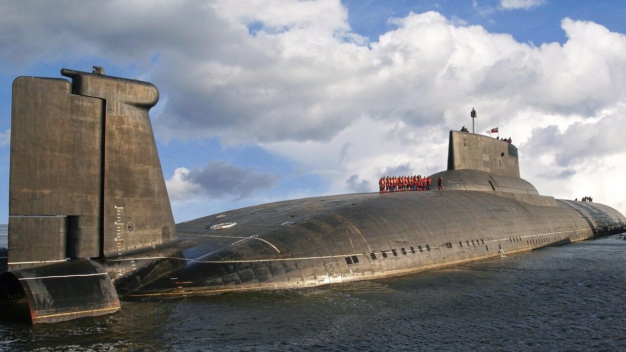 Typhoon Class Submarine