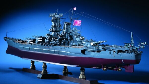 Yamato-class battleship model. Image Credit: Creative Commons.
