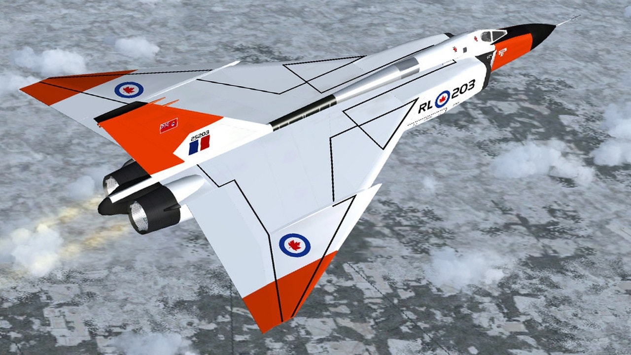 Avro CF-105 Arrow Artist Rendering. Image Credit: Creative Commons.