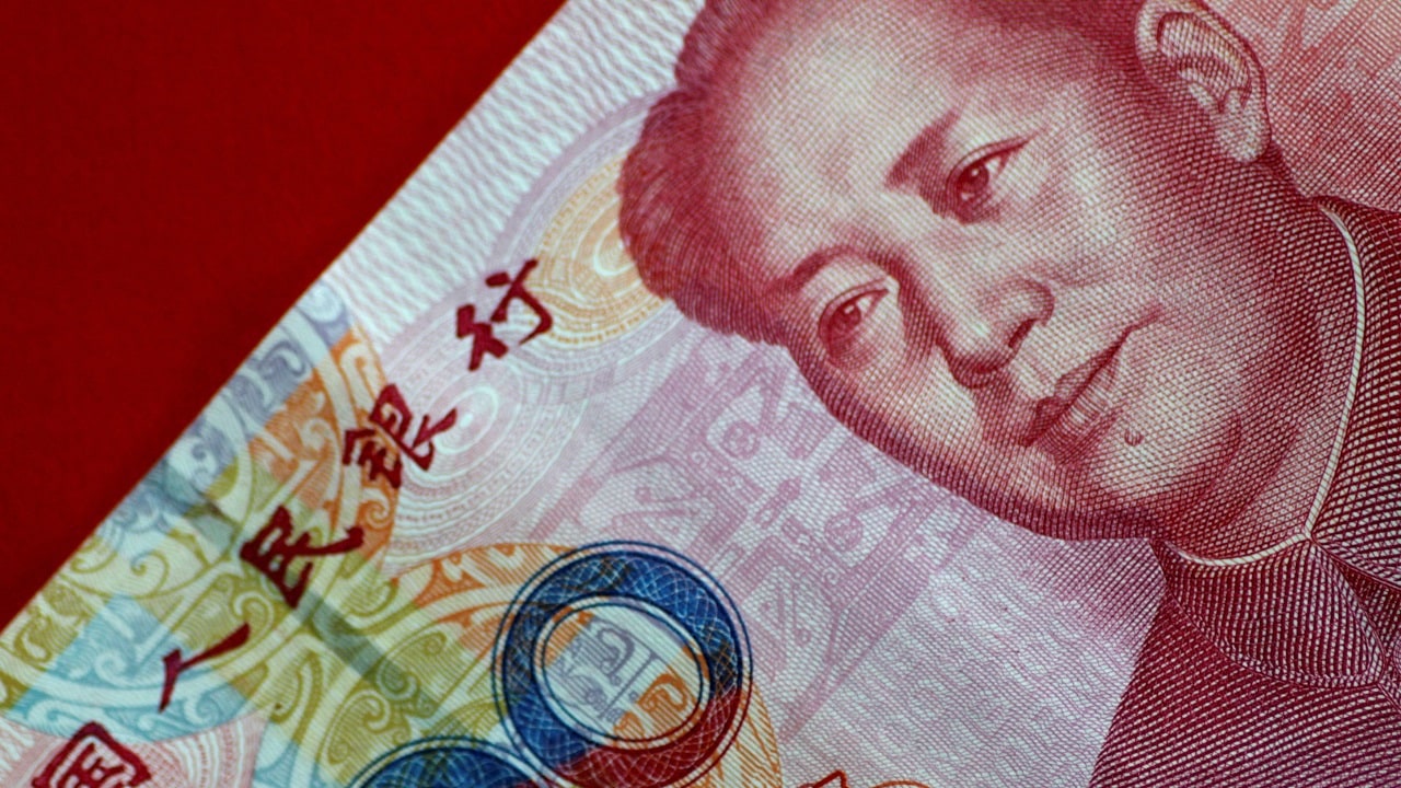 A China yuan note is seen in this illustration photo May 31, 2017. REUTERS/Thomas White/Illustration/File Photo