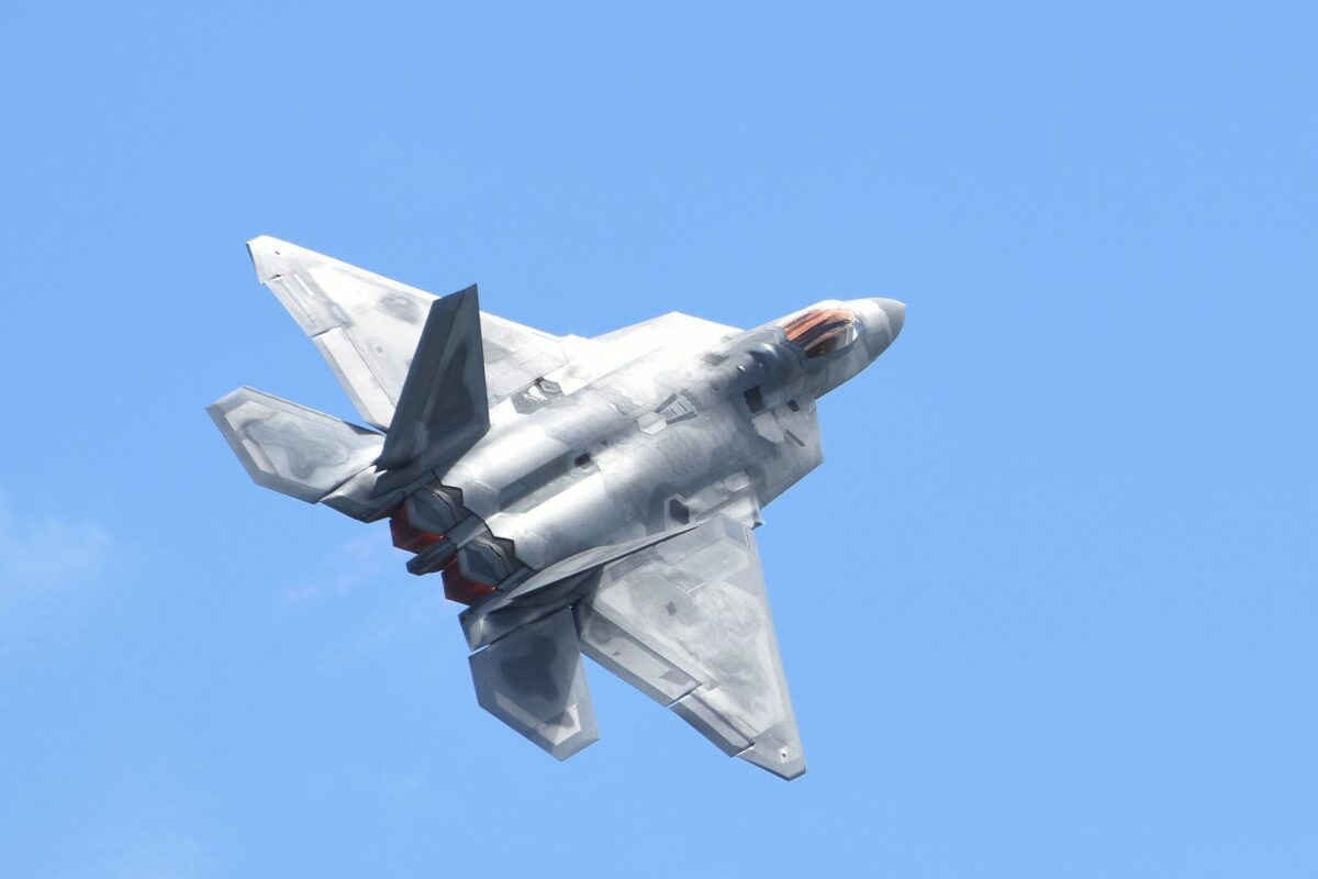 F-22 Raptor. Image Credit: U.S. Air Force.