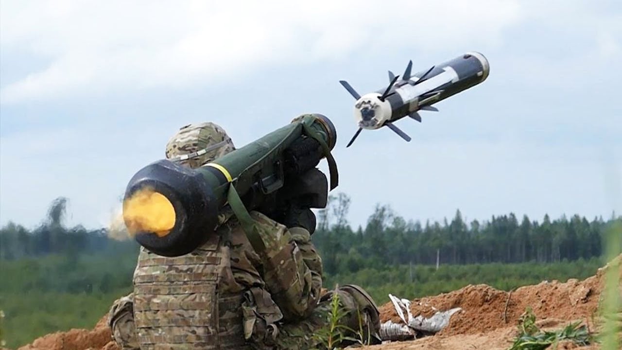 Javelin anti-tank missile. Image Credit: YouTube Screenshot.