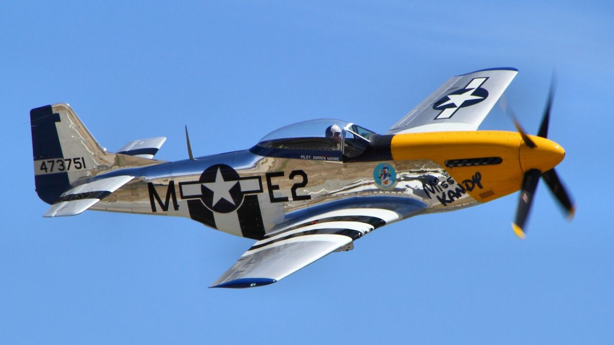P-51 Mustang. Image Credit: Creative Commons. 