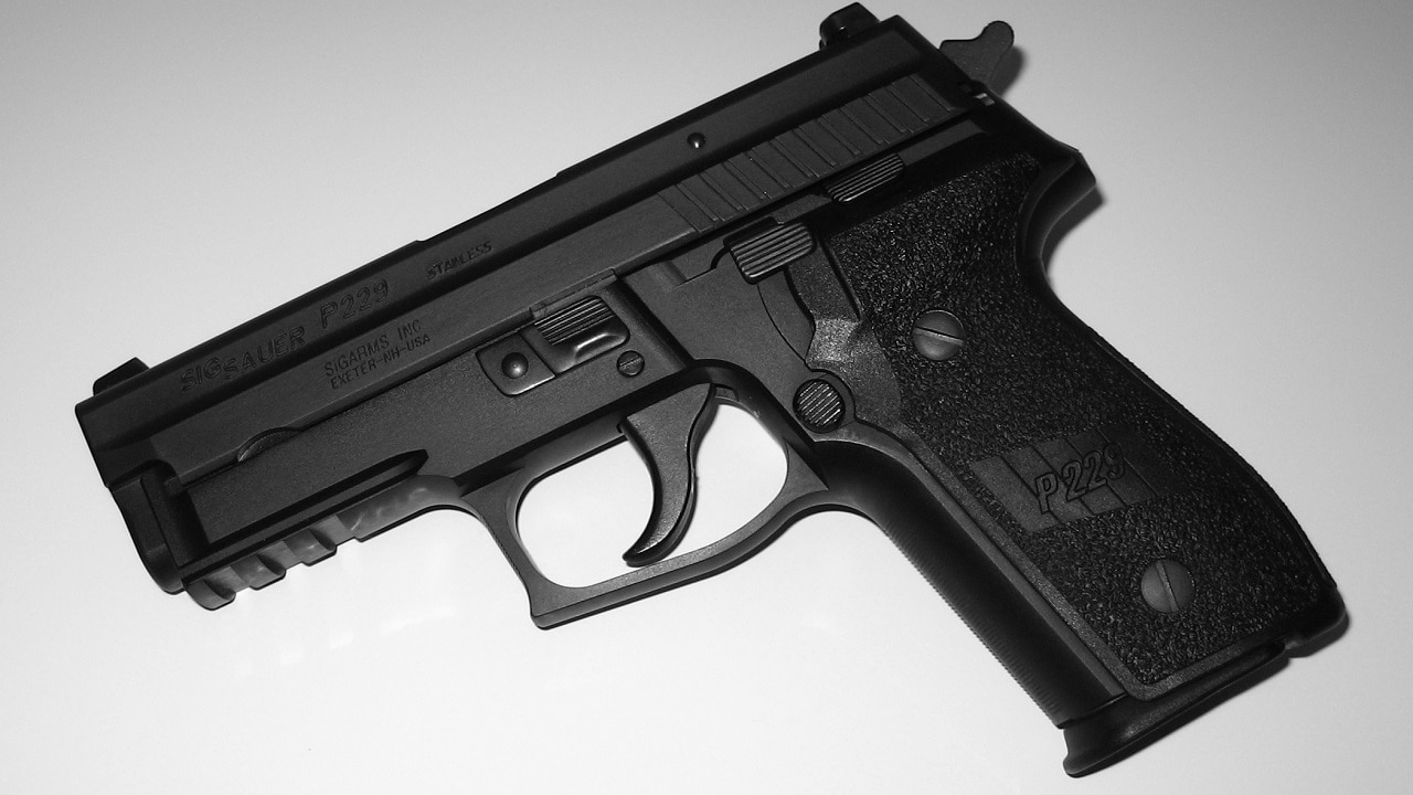 SIG Sauer P229. Image Credit: Creative Commons.