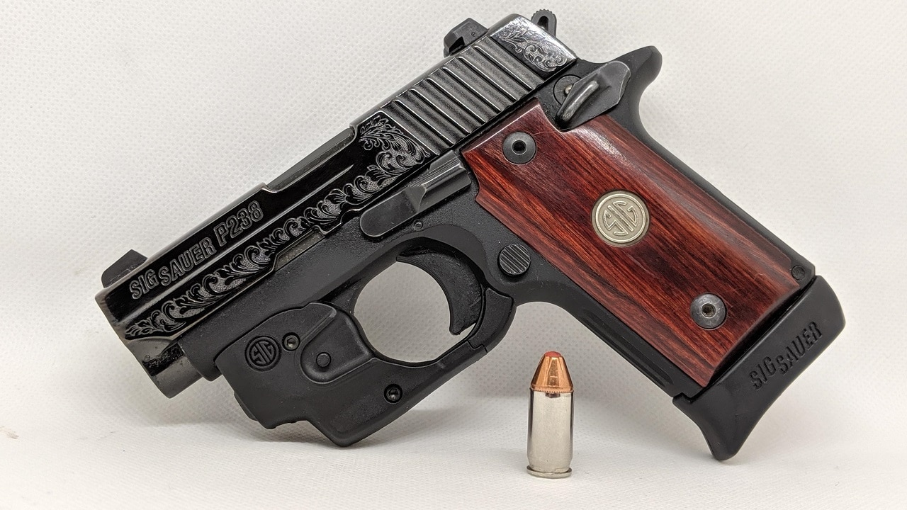 SIG Sauer P238. Image Credit: Creative Commons.