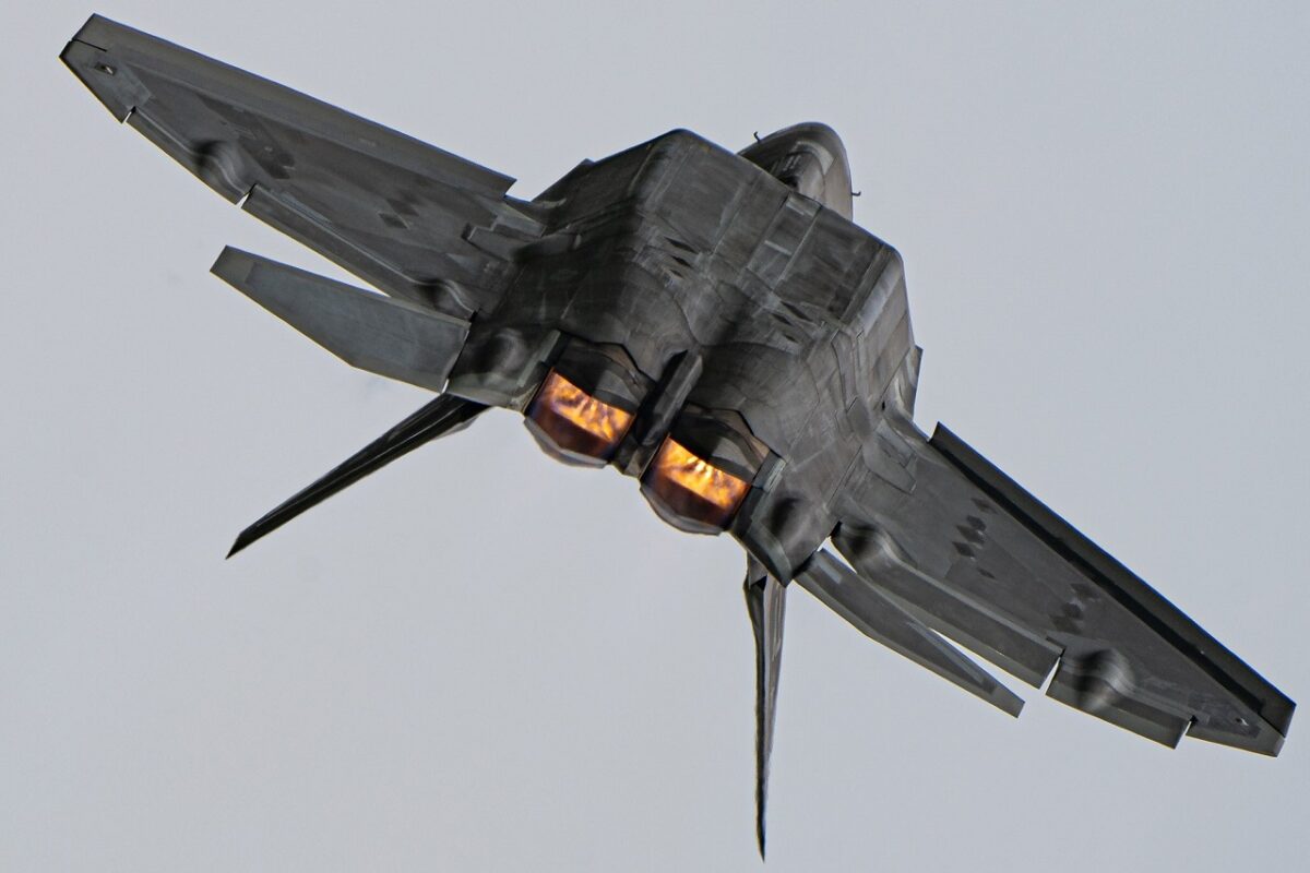 F-22 Raptor. Image Credit: U.S. Air Force.