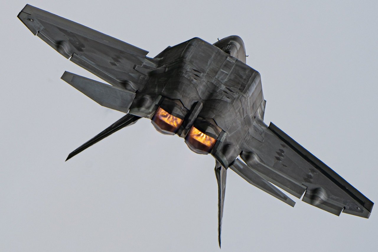 F-22 Raptor. Image: Creative Commons.