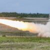 M270 MLRS Firing