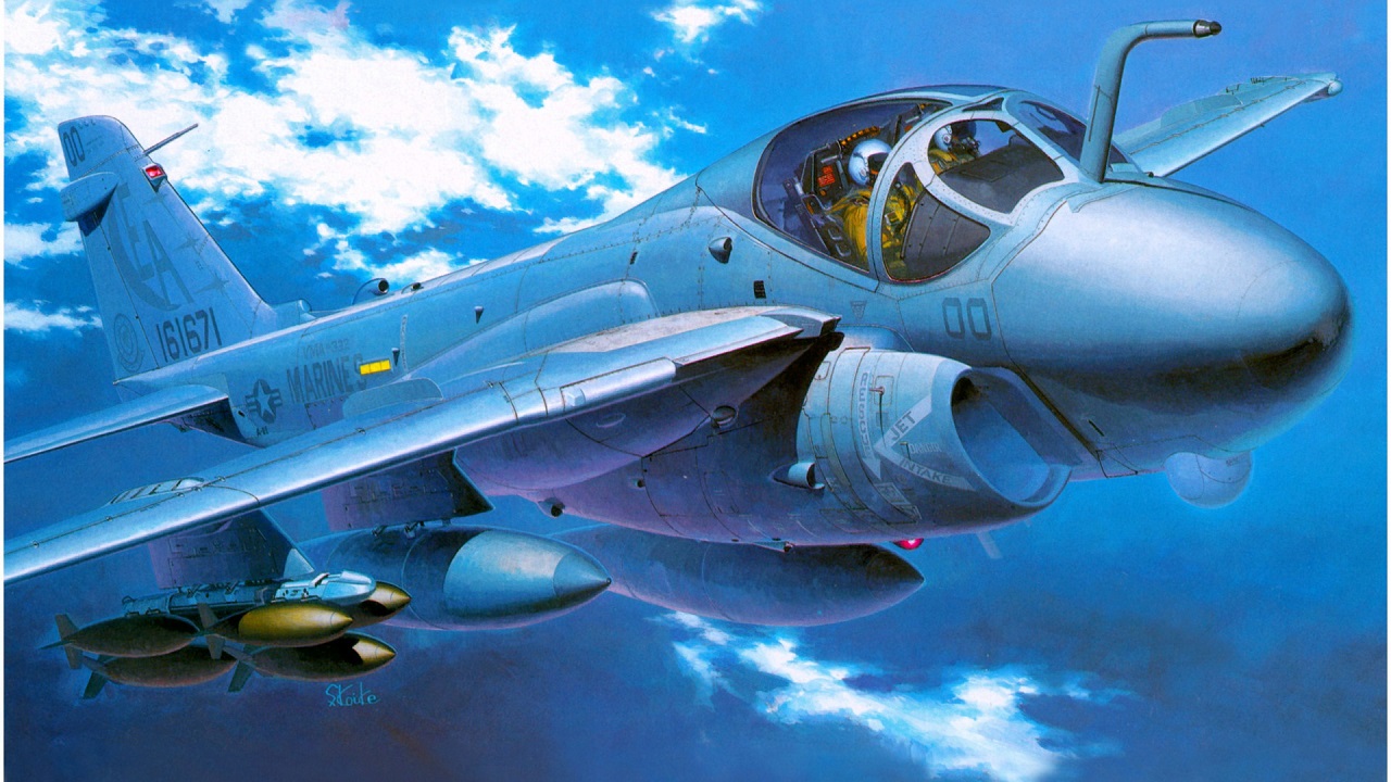 A-6 Intruder. Image Credit: Creative Commons.
