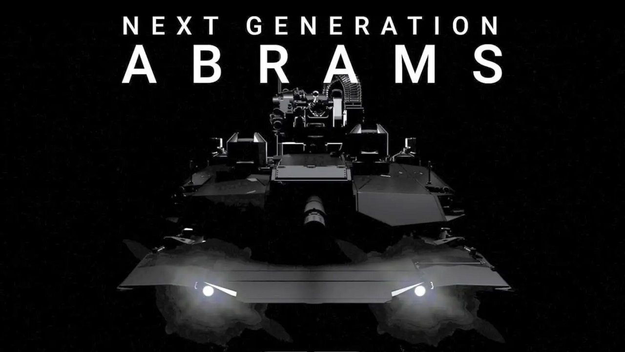 General Dynamics promo image of Abrams NextGen.