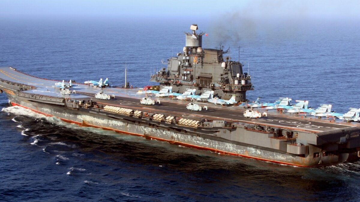 Russia's Admiral Kuznetsov Aircraft Carrier