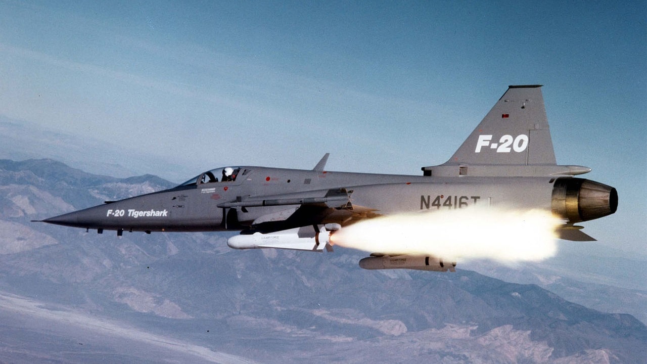 F-20 Tigershark. Image: Creative Commons.