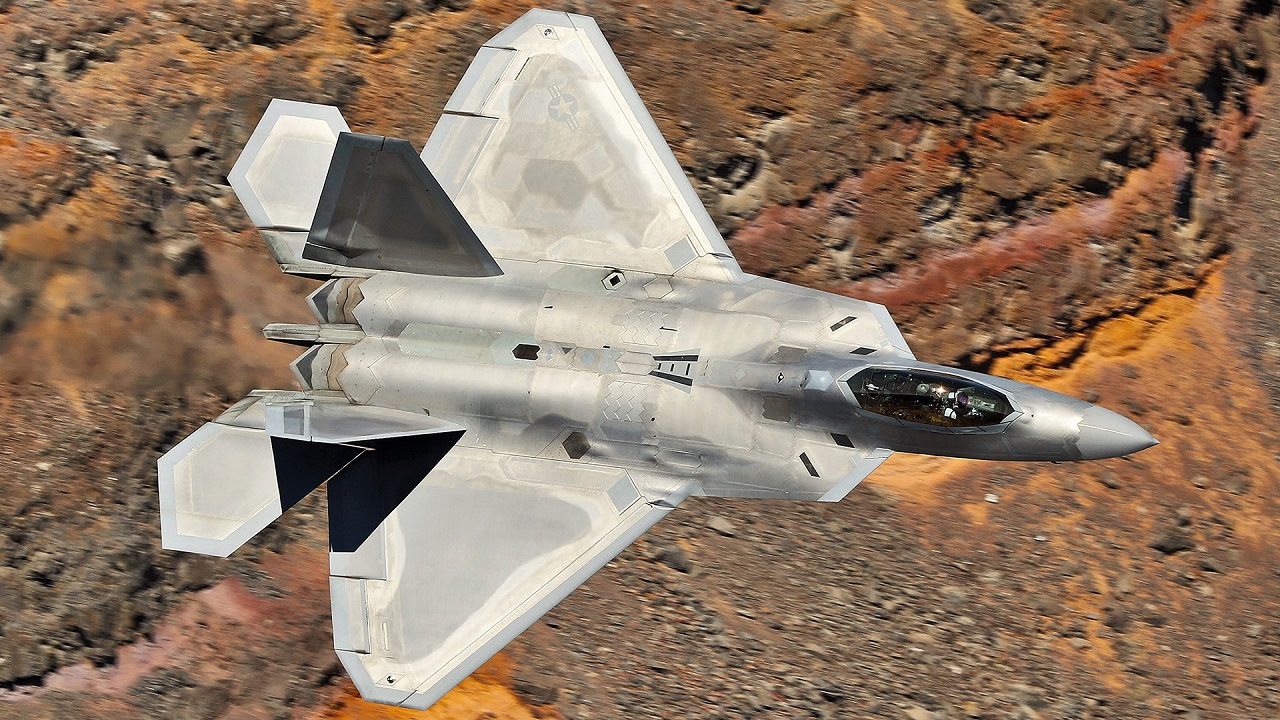 F-22 Raptor.  Image credits: Creative Commons.