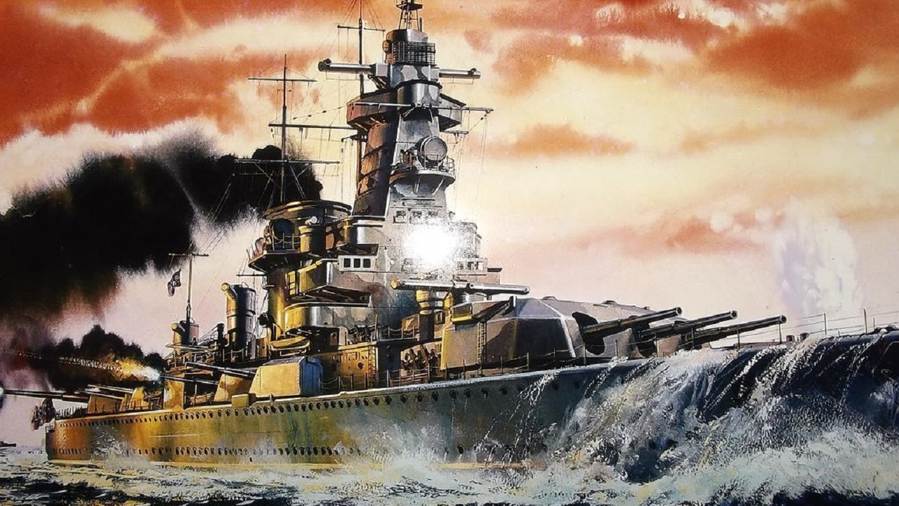 Graf Spree Pocket Battleship