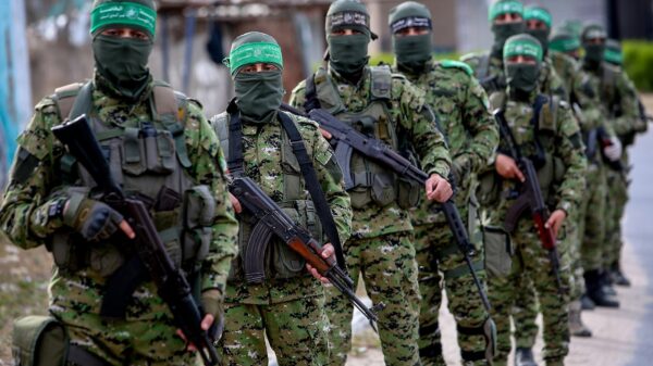 Hamas soldiers. Image Credit: Israeli government.