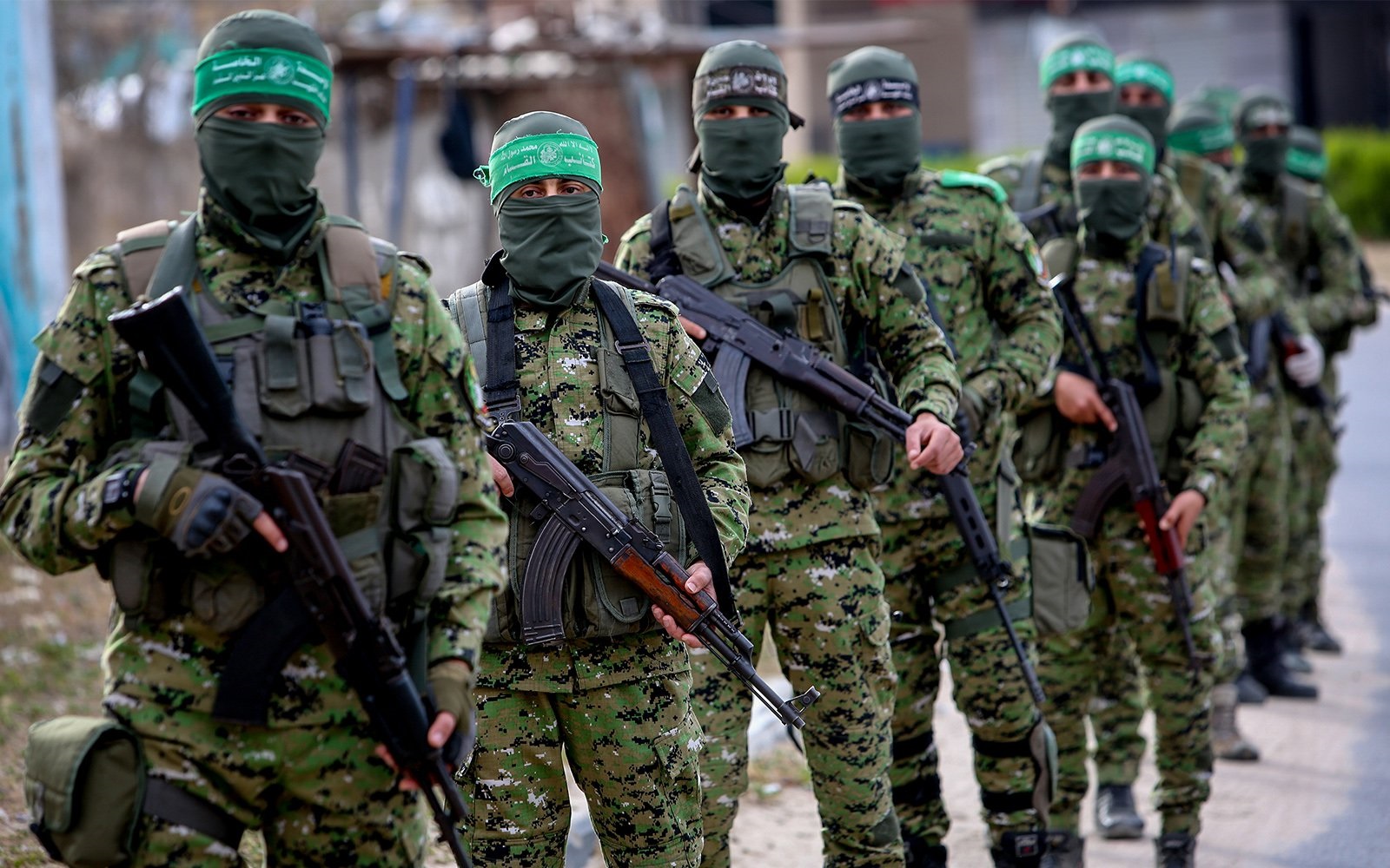 Hamas soldiers. Image Credit: Israeli government.