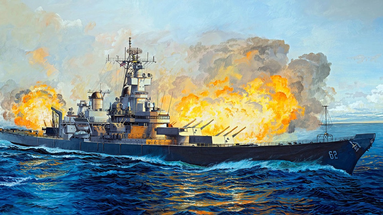 Iowa-Class Battleship USS New Jersey. Image Credit: Creative Commons.