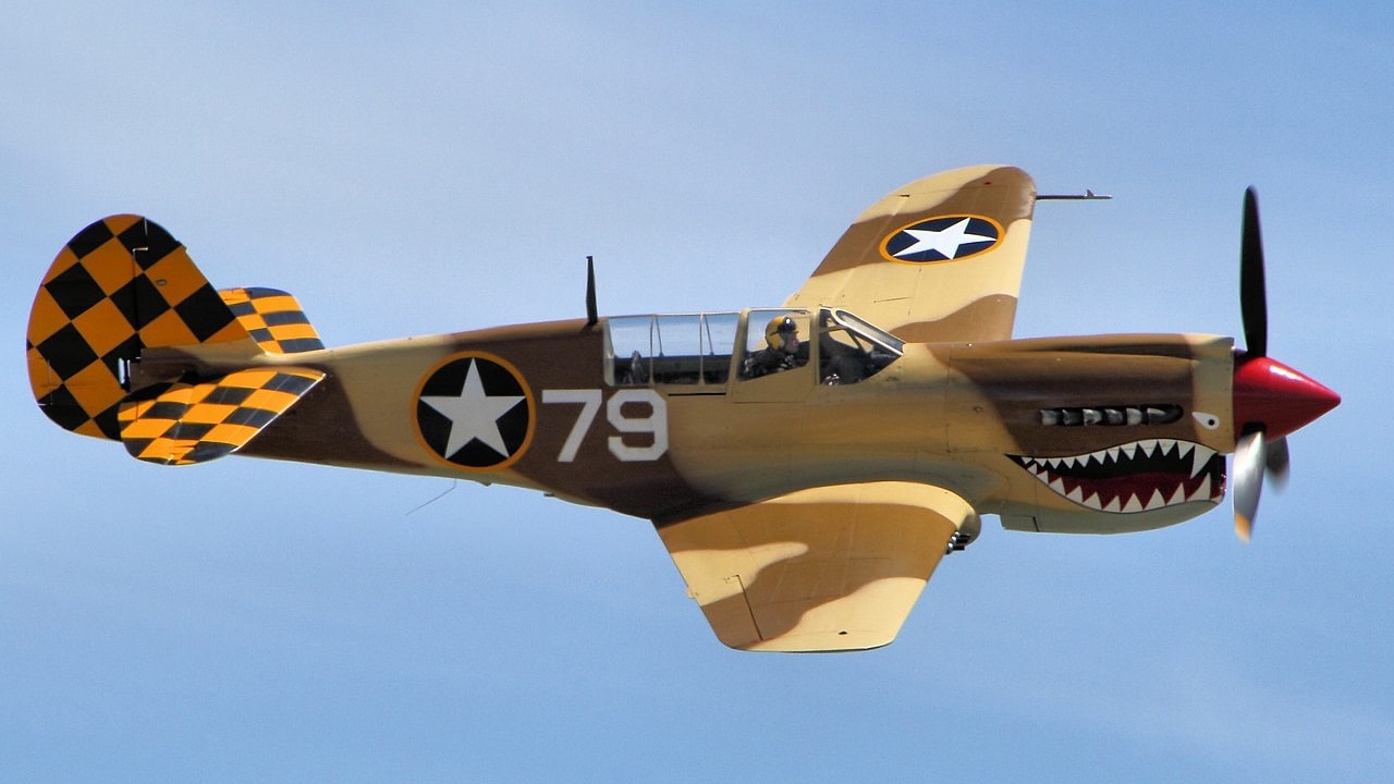 Tiger Model #106 CUTE Series WWII U S P-40 Warhawk Fighter 