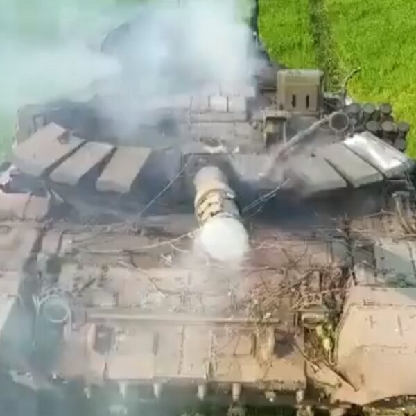 T-72 Tank in Ukraine. Image Credit: Creative Commons.