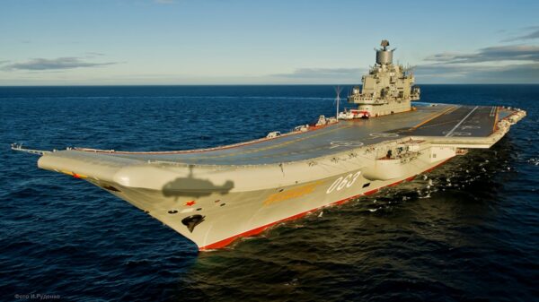 Russia's Admiral Kuznetsov. Image Credit: Creative Commons.