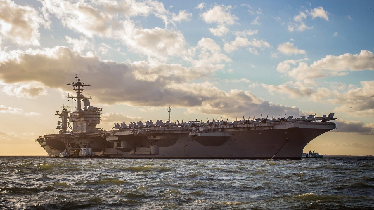 USS George HW Bush Aircraft Carrier