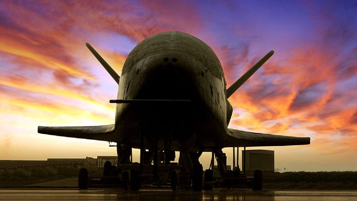 X-37B. Image Credit: Boeing. 