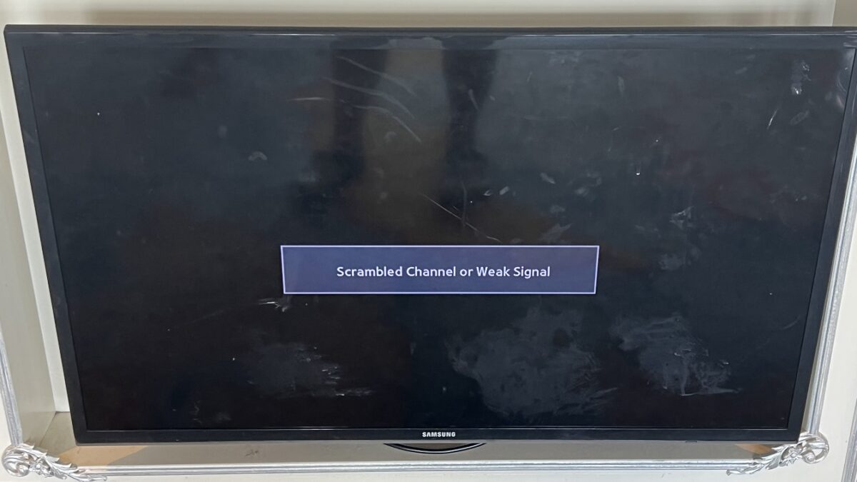 Grand Floridian TV Screen Not Working