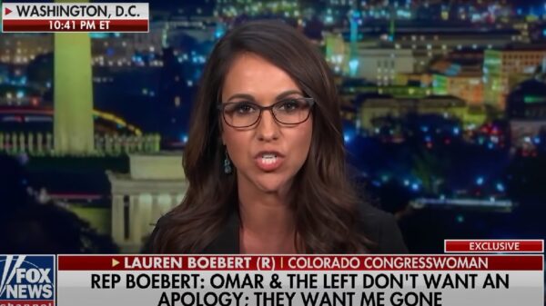 Lauren Boebert on Fox News. Image Credit: Screenshot.